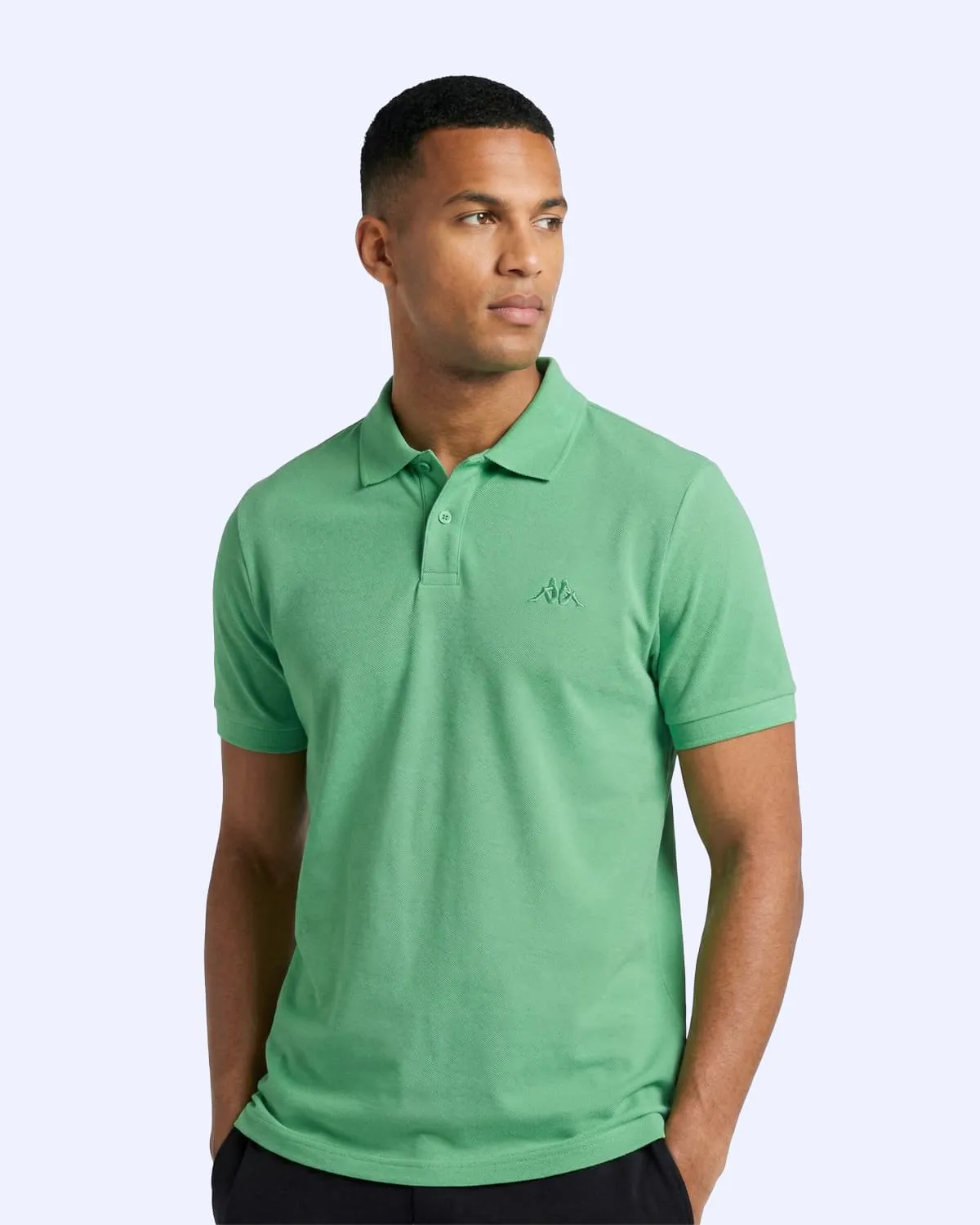 Yeşil Fausto Erkek Haki Regular Polo Yaka Tişört