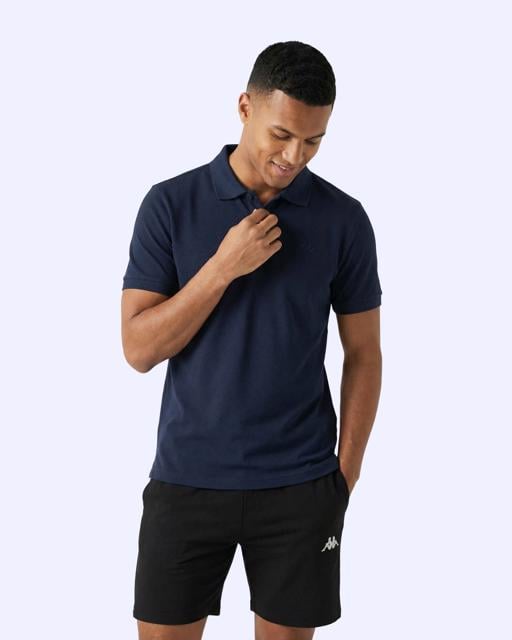 Mavi Fausto Erkek Dark Tone Regular Polo Yaka Tişört - KAPPA® Türkiye