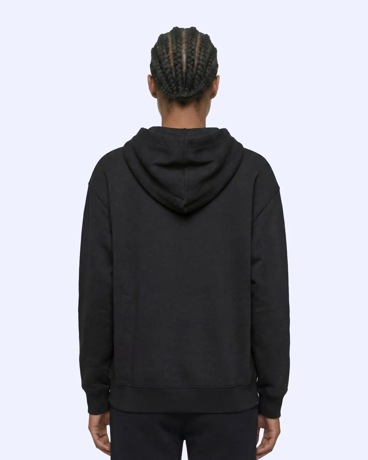 Siyah Mila Kadın Siyah Regular Hoodie