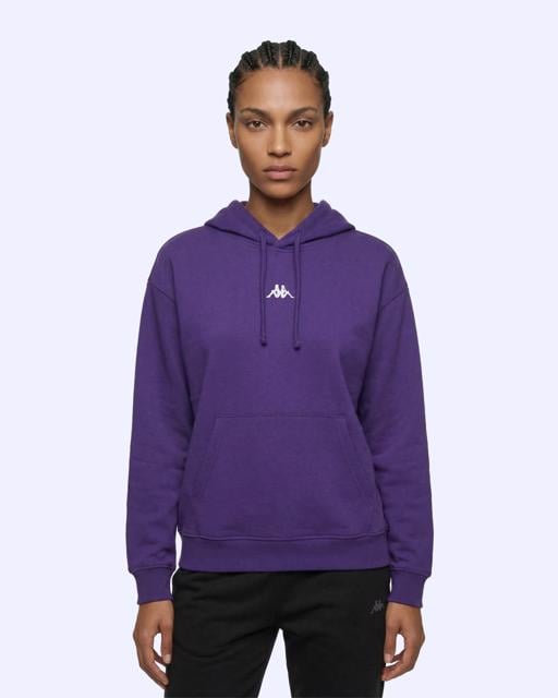 Mavi Mila Kadın Mor Regular Hoodie - KAPPA® Türkiye