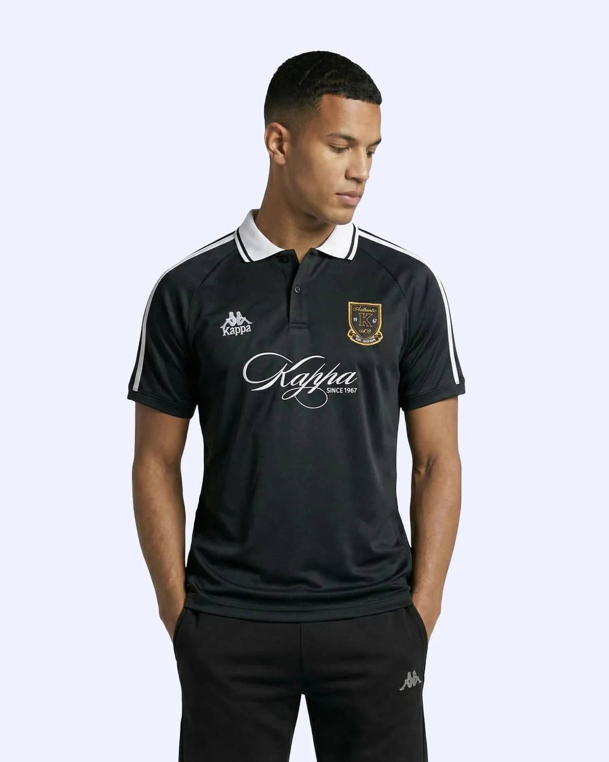 Siyah Kapio  Polo Erkek Siyah Regular Forma