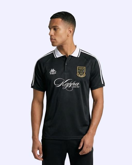 Siyah Kapio  Polo Erkek Siyah Regular Forma - KAPPA® Türkiye