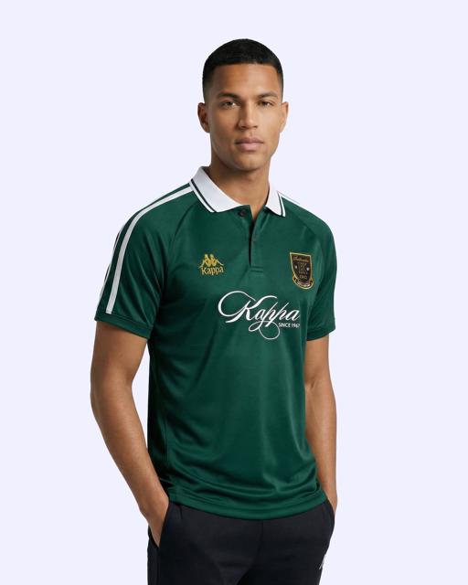 Yeşil Kapio  Polo Erkek Yeşil Regular Forma - KAPPA® Türkiye