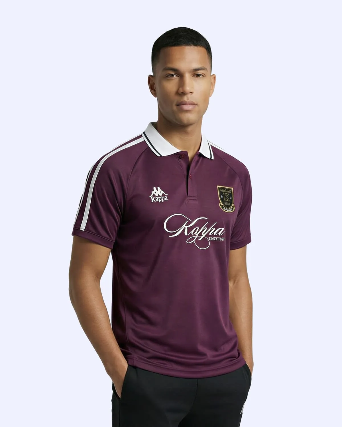 Mor Kapio  Polo Erkek Mor Regular Forma