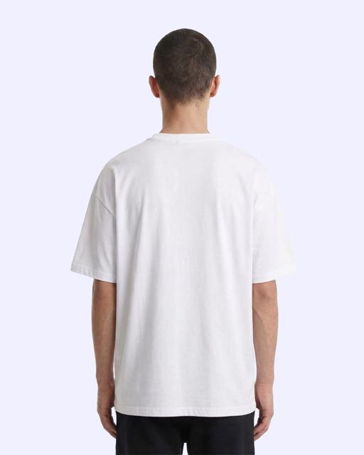 Beyaz Linea Erkek Beyaz Oversize Tişört - KAPPA® Türkiye