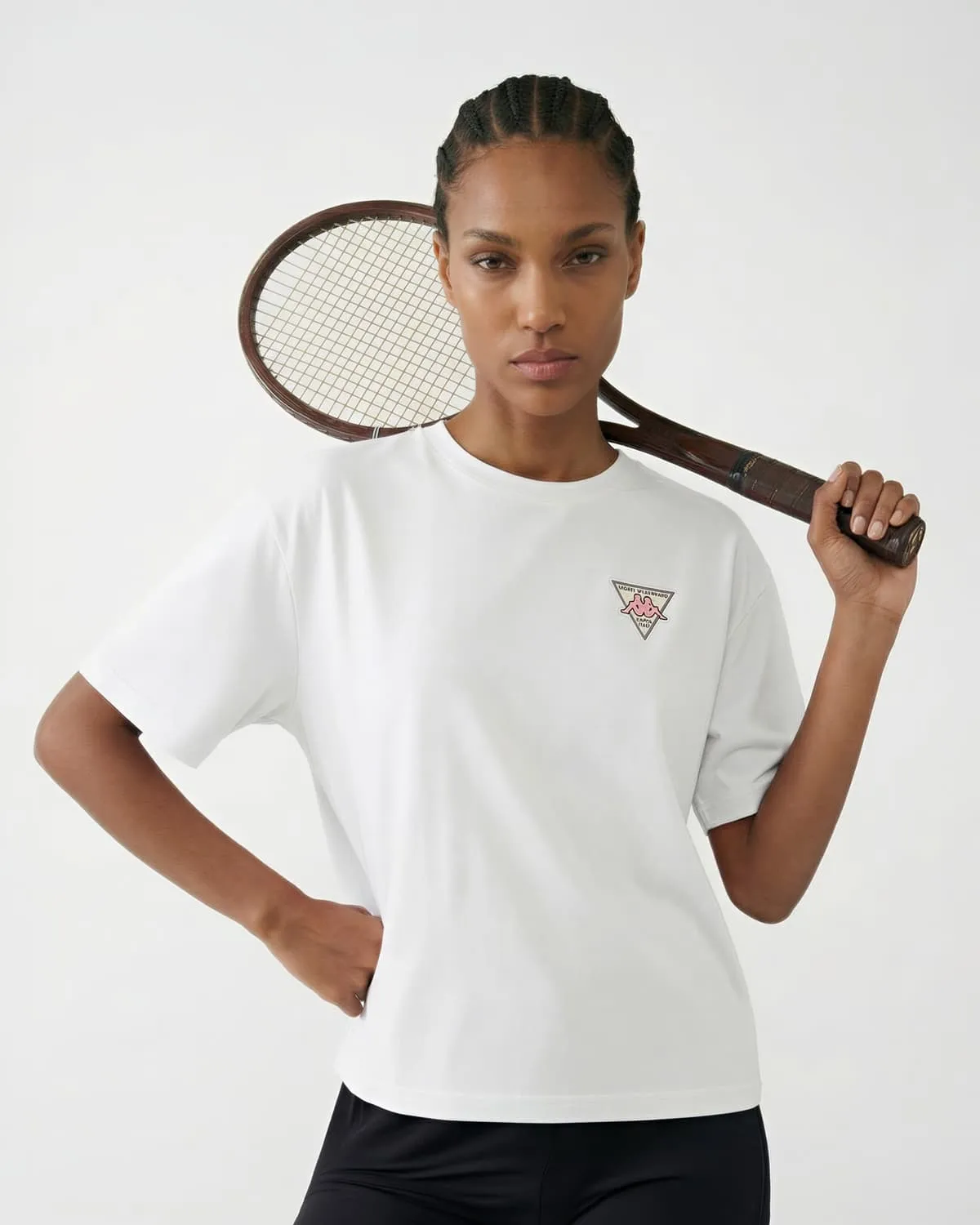 Beyaz Camilla Kadın Beyaz Oversize Tişört