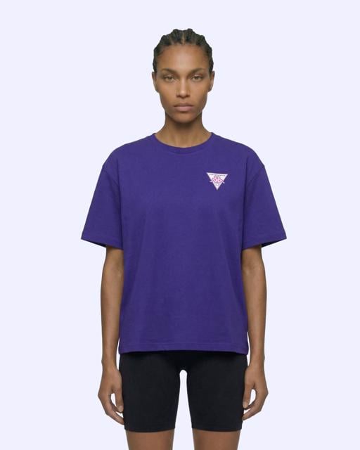 Mavi Camilla Kadın Dark Tone Oversize Tişört - KAPPA® Türkiye