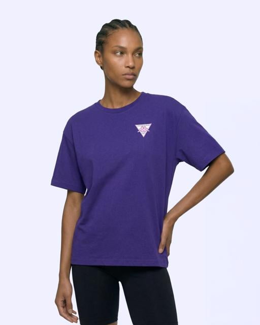 Mavi Camilla Kadın Dark Tone Oversize Tişört - KAPPA® Türkiye