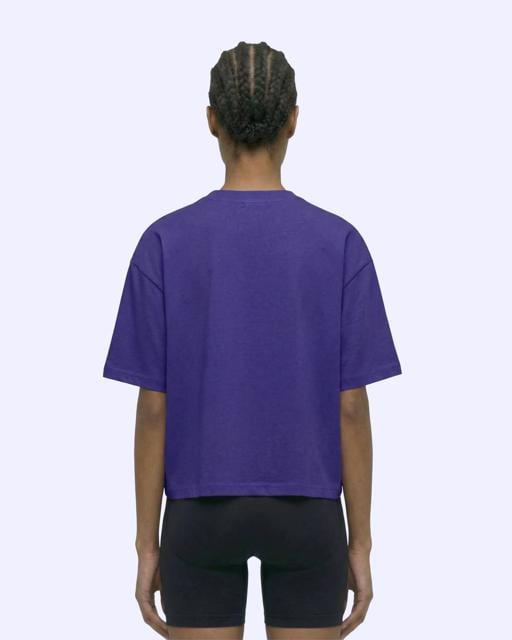 Mavi Camilla Kadın Dark Tone Oversize Tişört - KAPPA® Türkiye