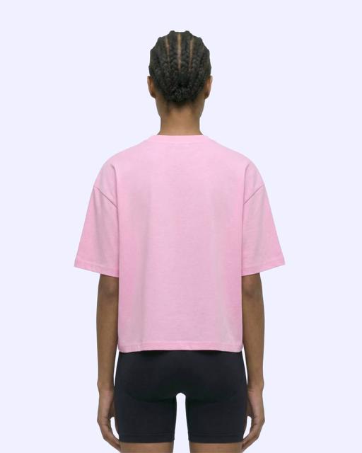 Pembe Camilla Kadın Pembe Oversize Tişört - KAPPA® Türkiye