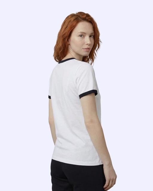 Beyaz Francesca Kadın Beyaz Slim Tişört - KAPPA® Türkiye