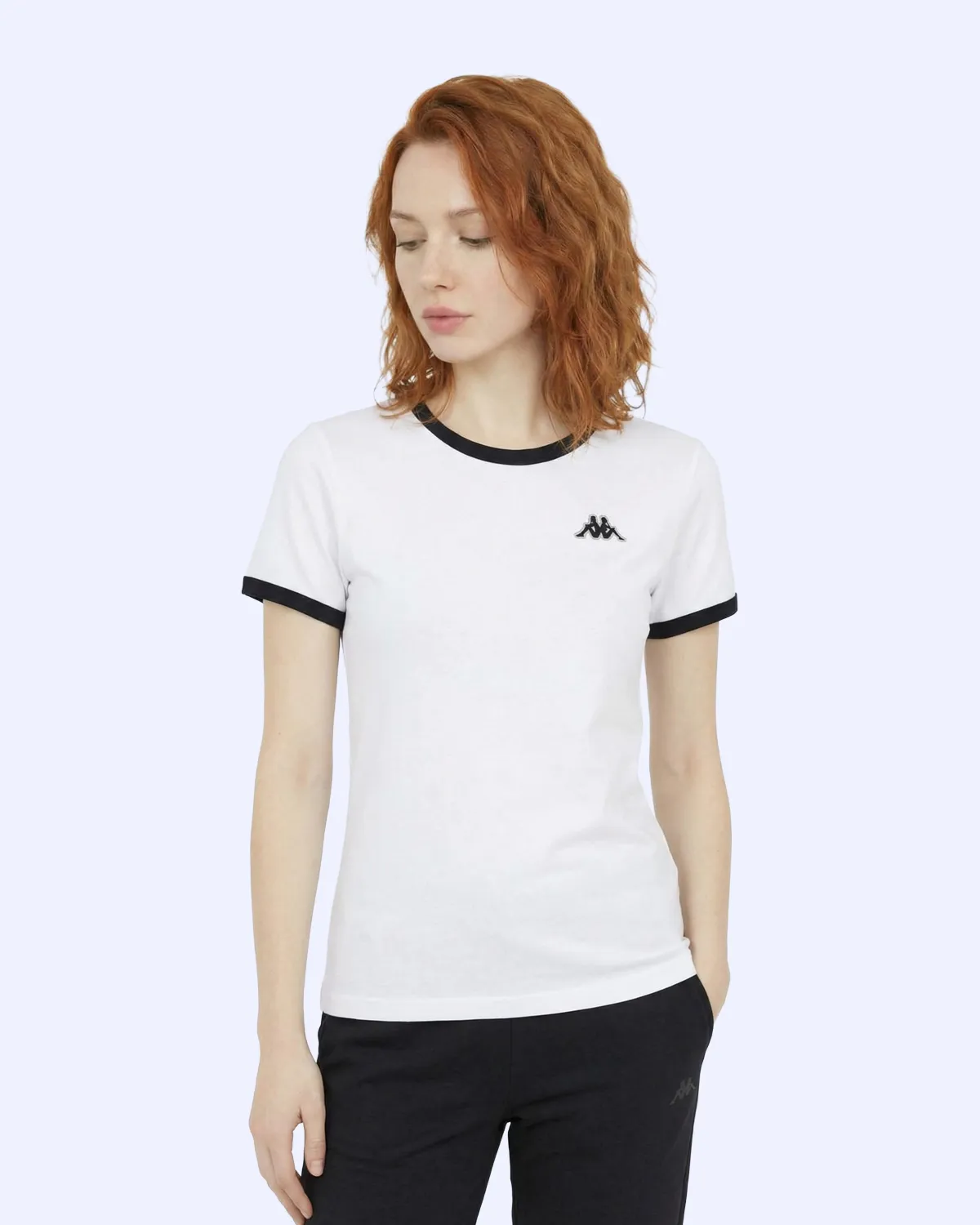 Beyaz Francesca Kadın Beyaz Slim Tişört