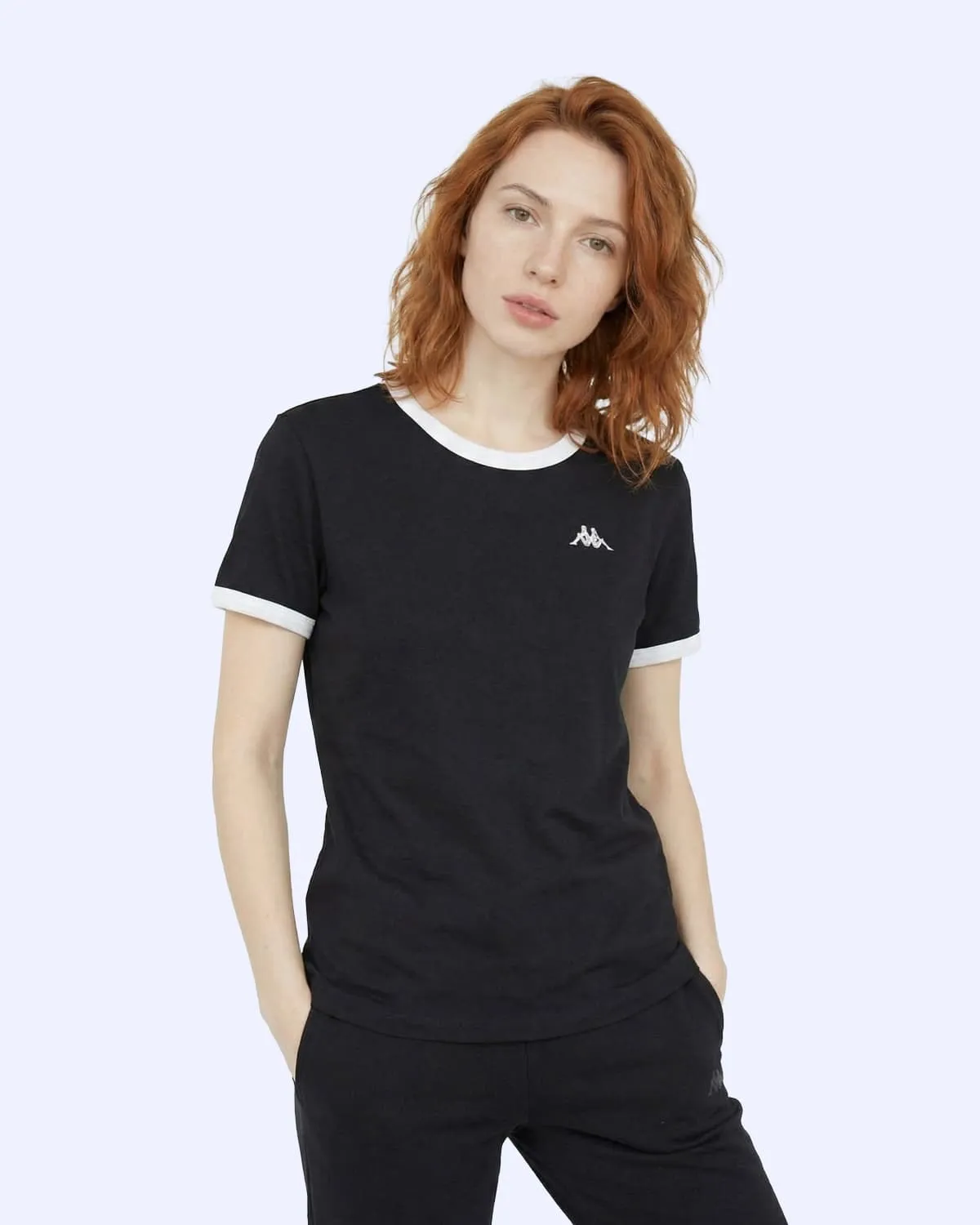 Siyah Francesca Kadın Siyah Slim Tişört