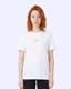 Beyaz-Melissa Kadın Siyah Regular Tişört