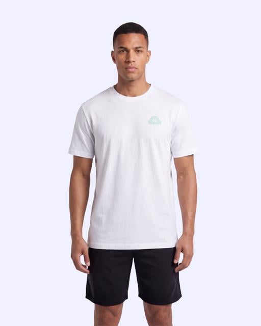 Beyaz Logo Dylan Erkek Beyaz Regular Tişört - KAPPA® Türkiye