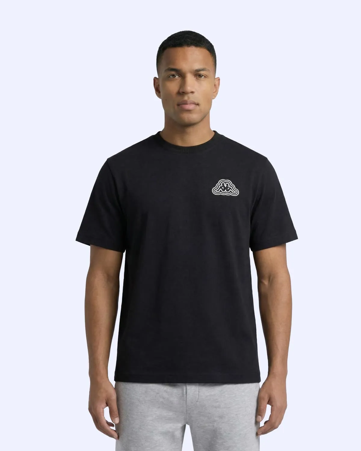 Siyah Logo Dylan Erkek Siyah Regular Tişört