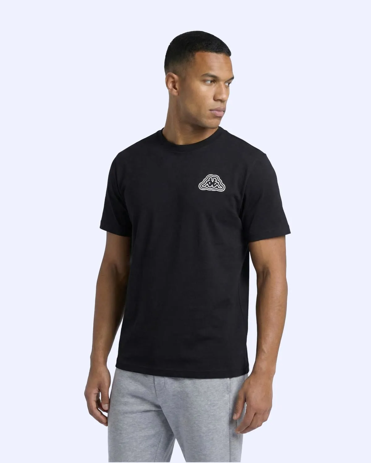 Siyah Logo Dylan Erkek Siyah Regular Tişört