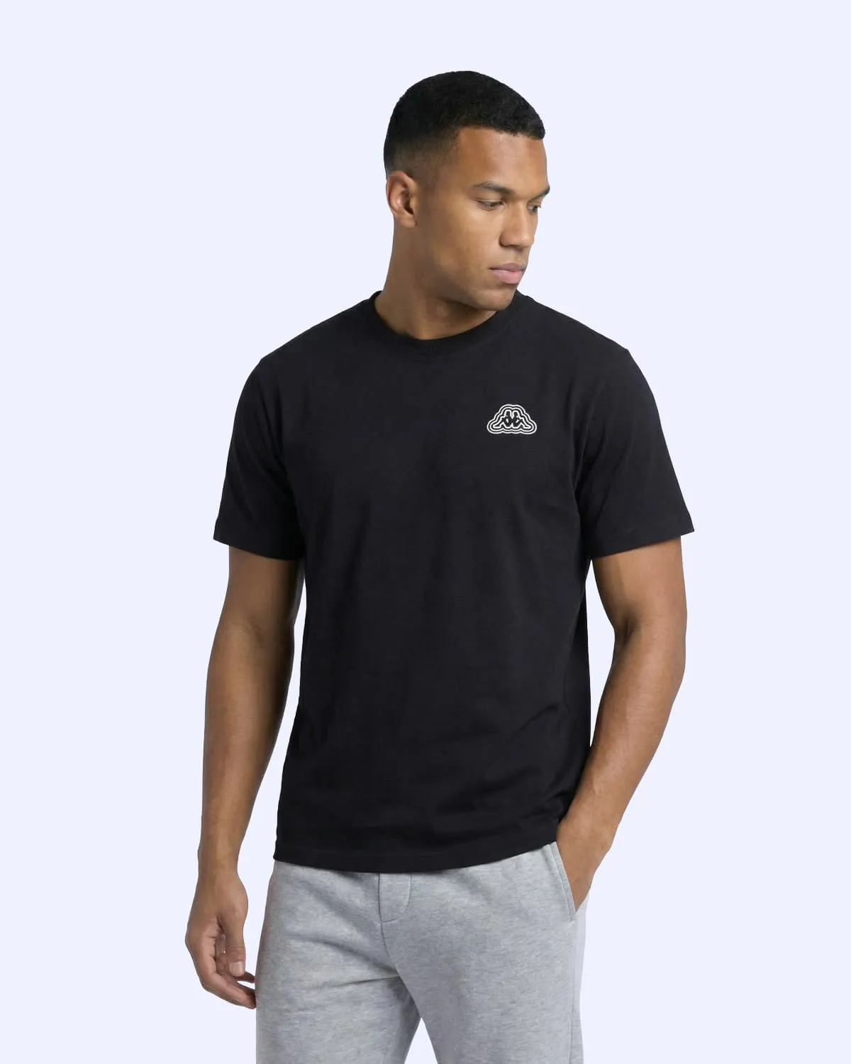 Siyah Logo Dylan Erkek Siyah Regular Tişört