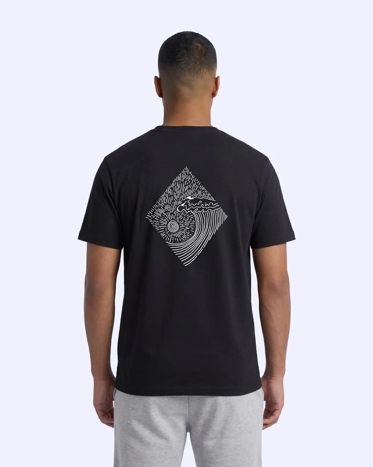 Siyah Logo Dylan Erkek Siyah Regular Tişört