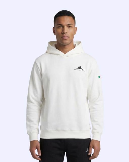 Beyaz Talie Hodie Erkek Beyaz Comfort Hoodie - KAPPA® Türkiye