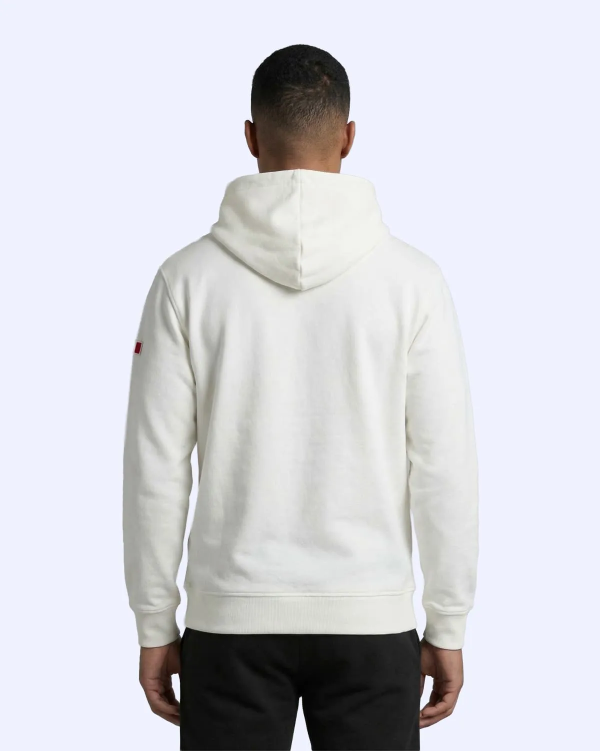 Beyaz Talie Hodie Erkek Beyaz Comfort Hoodie