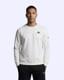Beyaz-Talie Crewneck Erkek Mavi Regular Sweatshirt