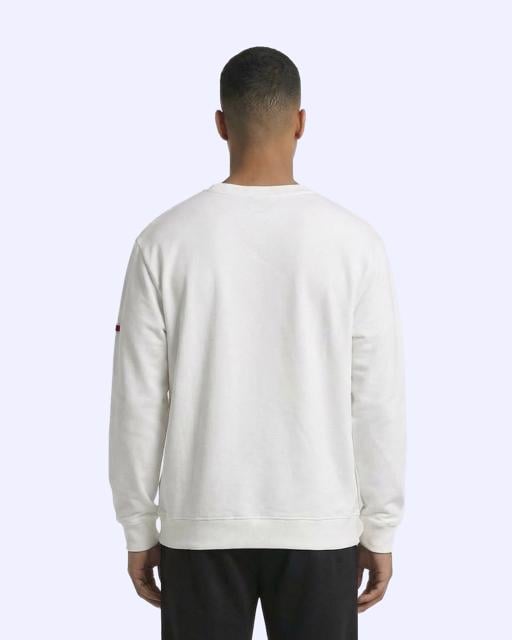Beyaz Talie Crewneck Erkek Beyaz Regular Sweatshirt - KAPPA® Türkiye
