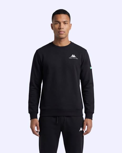 Siyah Talie Crewneck Erkek Siyah Regular Sweatshirt - KAPPA® Türkiye