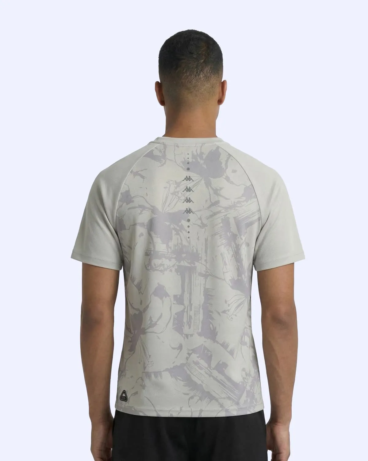 Gri Elmo Tee Erkek Gri Regular Tişört