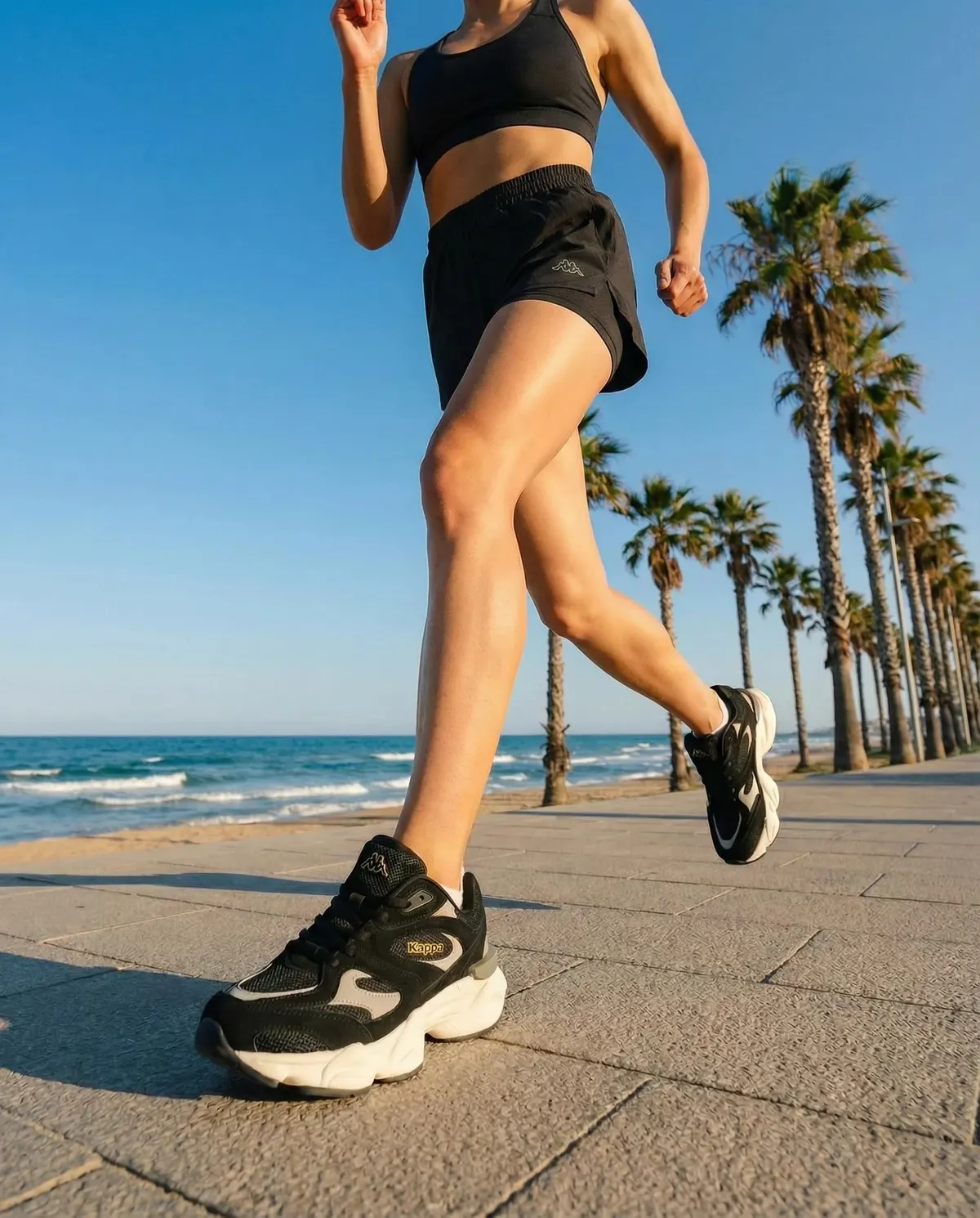 Siyah Puerto Kadın Siyah Sneaker