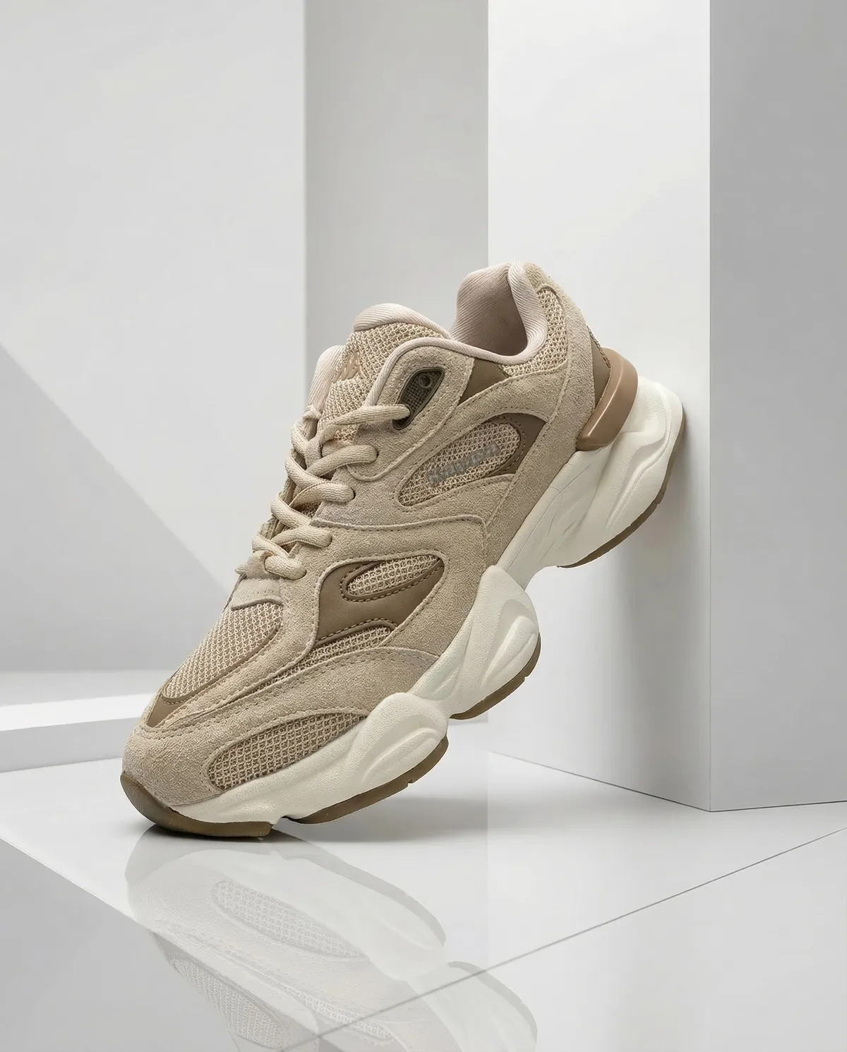 Bej Puerto Kadın Bej Sneaker