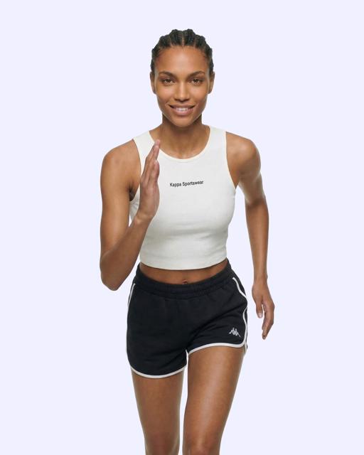 Siyah Laura Short Kadın Siyah Regular Performance Şort - KAPPA® Türkiye
